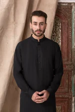 Blended Black Trouser Suit - Image 2